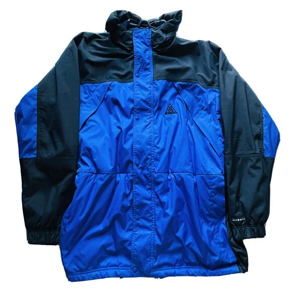 Nike ACG Other - Nike ACG Jacket Clima Fit Men Size Large Blue & Black Coat Snow Ski Outdoor MINT